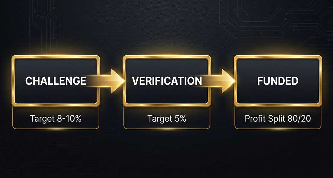 come funzionano challenge prop firm regole struttura
