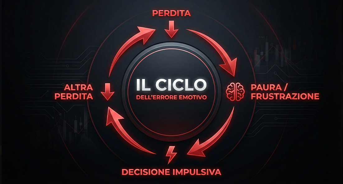 ciclo errore emotivo trading manuale psicologia