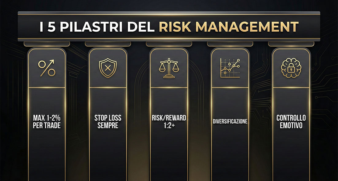 5 pilastri gestione del rischio trading risk management