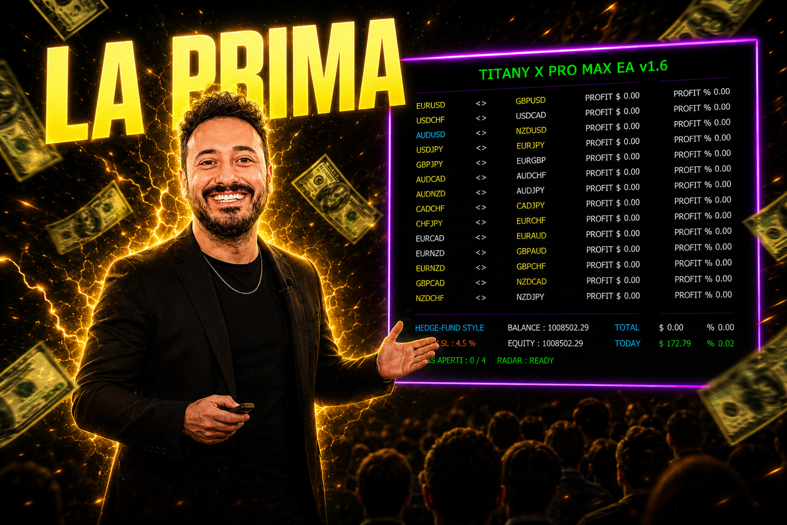 La Prima Fila - Anteprima Titany X Pro Max del 15 Giugno