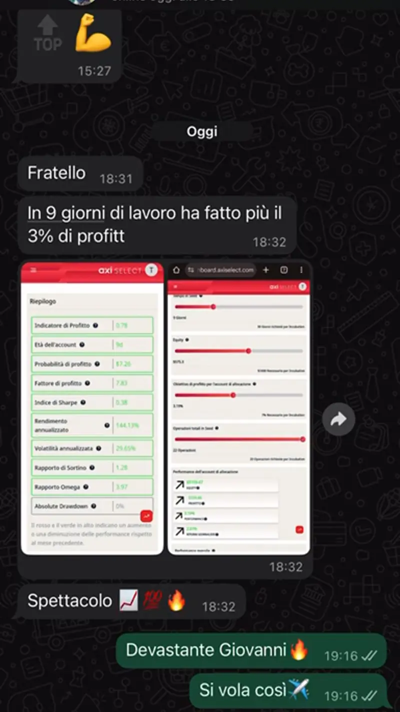 Testimonianza di Giovanni, cliente Titany X